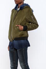  Hooded Bomber Jacket