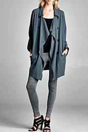  Lightweight Peacoat Style Jacket