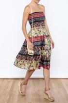  Butterfly Strapless Dress