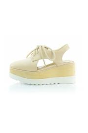  Nude Wedge Sneaker