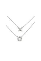  Xo Diamond Two-tier-necklace
