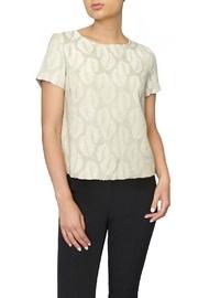  Leaf Pattern Blouse