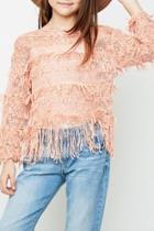  Trendsetter Fringe Sweater