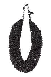  Knitted Metal Necklace