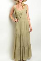  Olive Dress