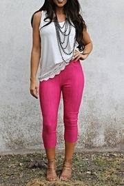  Pink Capri Jeggings