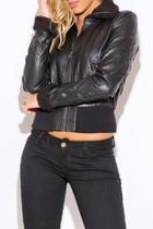  Vegan Leather Jacket