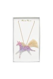  Unicorn Ombre Glitter Necklace