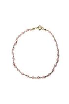  Pink Beaded Anklet