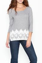  Lucy Lace Knit Top