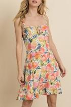  Peach Sweetheart Dress