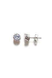  Silver Solitaire Studs