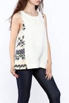  Camargue Plaid Nola Top