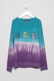  Children's Dip Dye Raglan Pullover