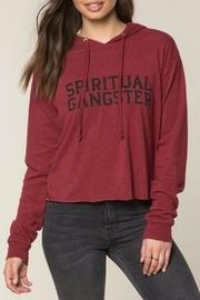  Varsity Crop Hoodie