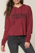  Varsity Crop Hoodie