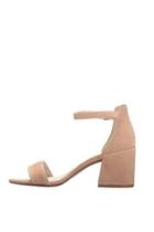  Buff Suede Heel