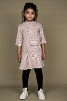  Stripe Rib Dress