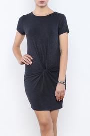  Ribbed Knotted Dress