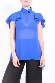  Blue Leaves Top