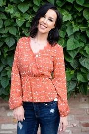  Fall Flower Blouse