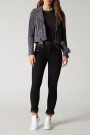  Stargazer Suede Moto Jacket