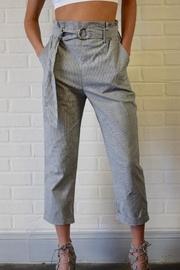  Belted Striped Trousers
