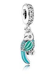  Tropical Parrot Charm