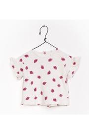  Printed Flame Jersey T Shirt