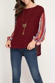  Contrast Sleeve Thermal