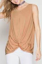  Apricot Twisted Top