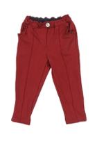  Burgundy Jersey Trousers.