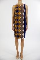 Circle Print Dress