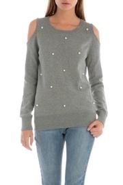  Pearl Cold-shoulder Top