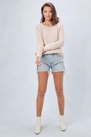  Tie-back Pullover Sweater
