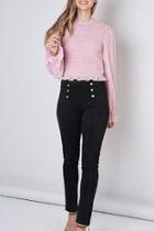  Suede Skinny Pant