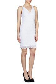  V Neck Lace Dress