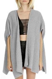 Open Grey Cardigan