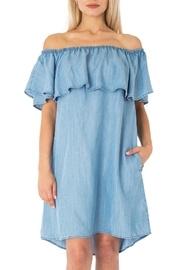  Tencel Ruffle Dress