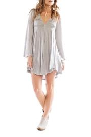  Plunge Drawstring Tunic