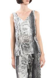  Ice Crystal Print Top