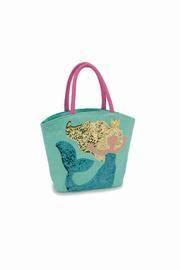 Turquoise Mermaid Tote