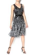  Black Ribbon Dress