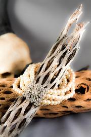  Pearl Rhinestone Bracelet