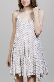  Printed Layer Dress