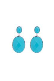  Oval Turquoise Earrings