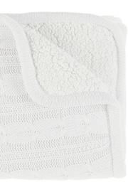  Cable Knit Fleece Throw
