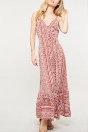  Geo Pattern Maxi-dress