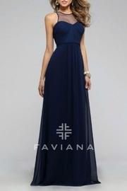  Empire Chiffon Gown