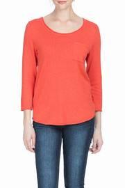  3/4 Sleeve Scoop Neck Sweater